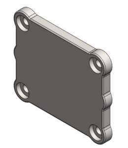 500522 Cstg Tank Outlet 4.0 Cap