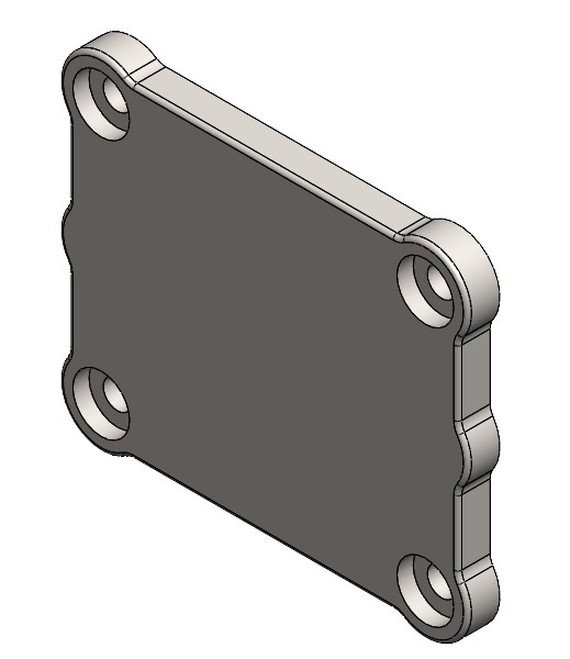 500522 Cstg Tank Outlet 4.0 Cap
