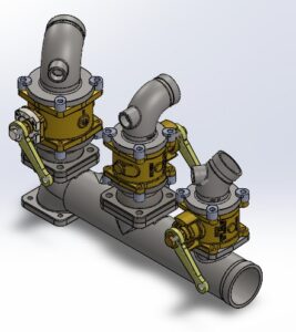 Swivel Vavle Flange Asy View 1