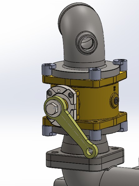 Swivel Vavle Flange Asy View 3